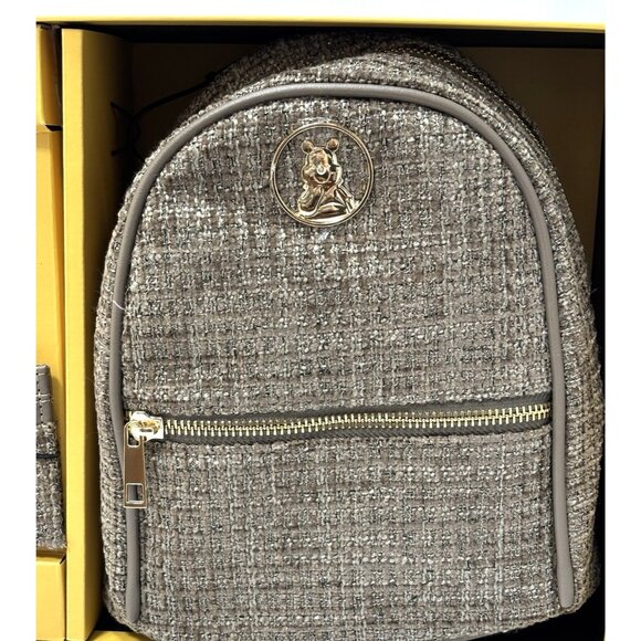 Disney Trip Winnie The Pooh 3pc Gift Set Cute Mini Backpack ID Card And Keychain - Picture 6 of 12